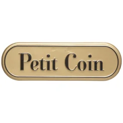 Plaque de porte métal 