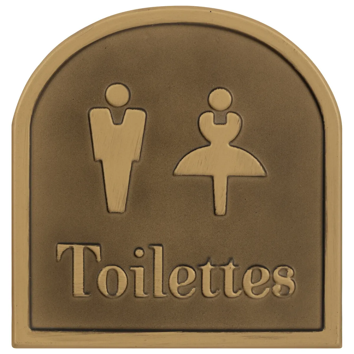 Plaque porte métal "Mattia"*ATMOSPHERA