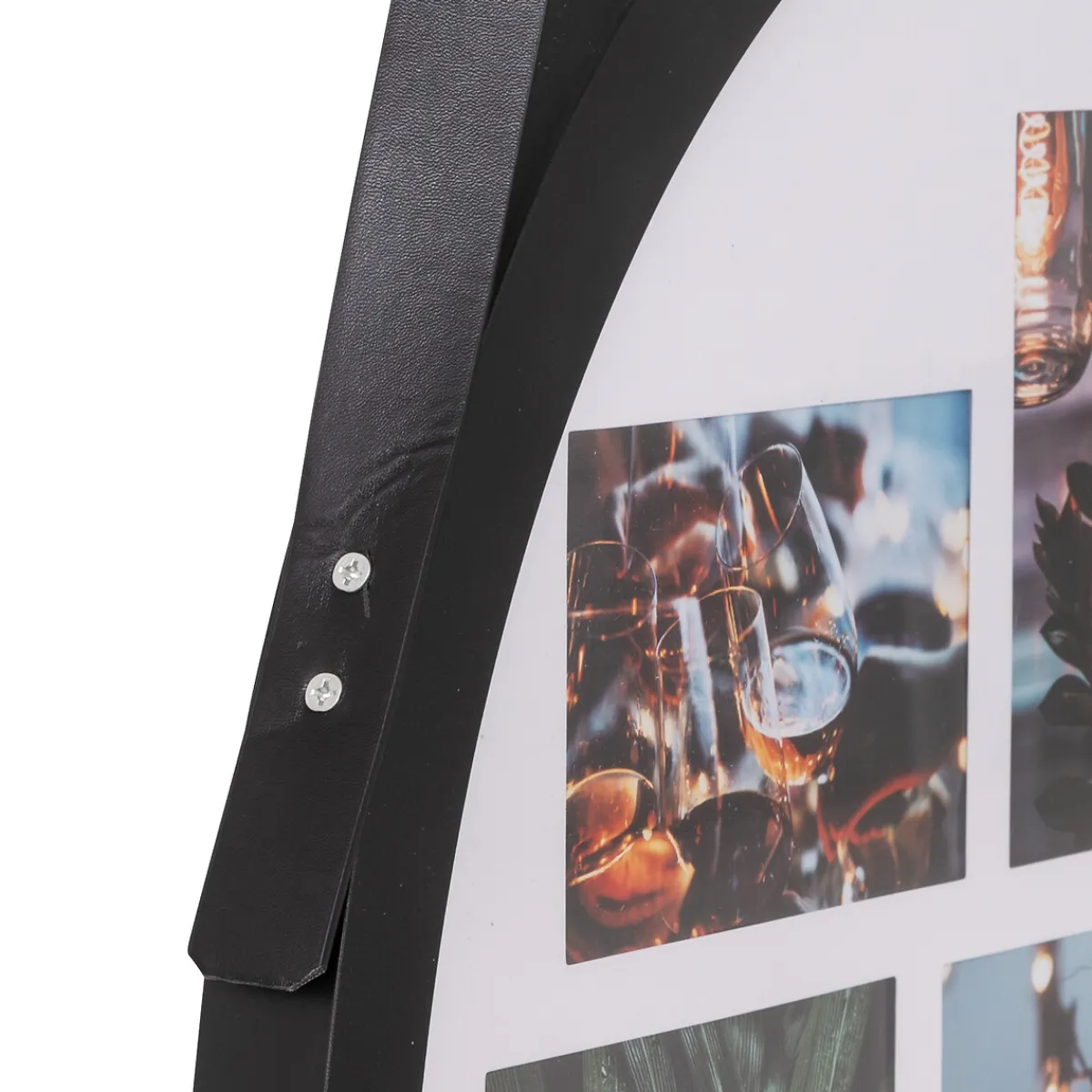 Pêle-mêle rond avec lanière "Aya"*ATMOSPHERA