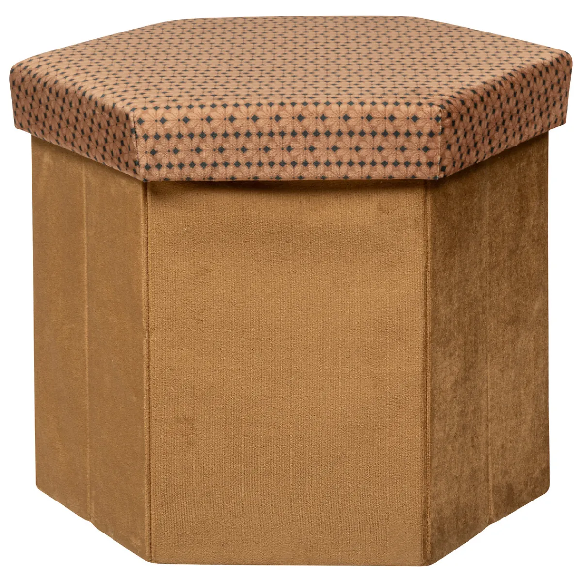 Pouf pliant hexagonal "Jiling"*ATMOSPHERA Sale