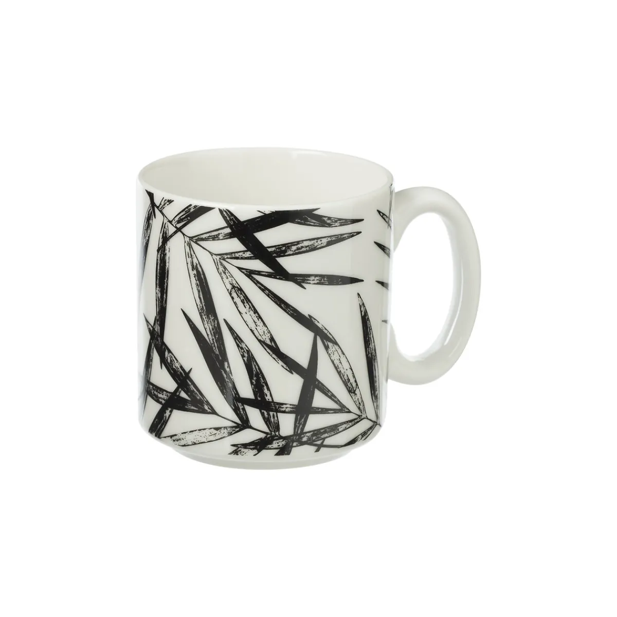 Rack 4 mugs "Floral green"*ATMOSPHERA Sale