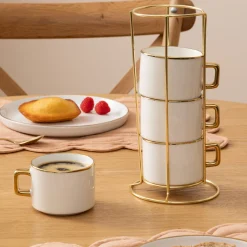 Rack 4 mugs "Sublima"*ATMOSPHERA Discount