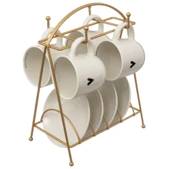 Rack 4 tasses "The floral"*ATMOSPHERA Best