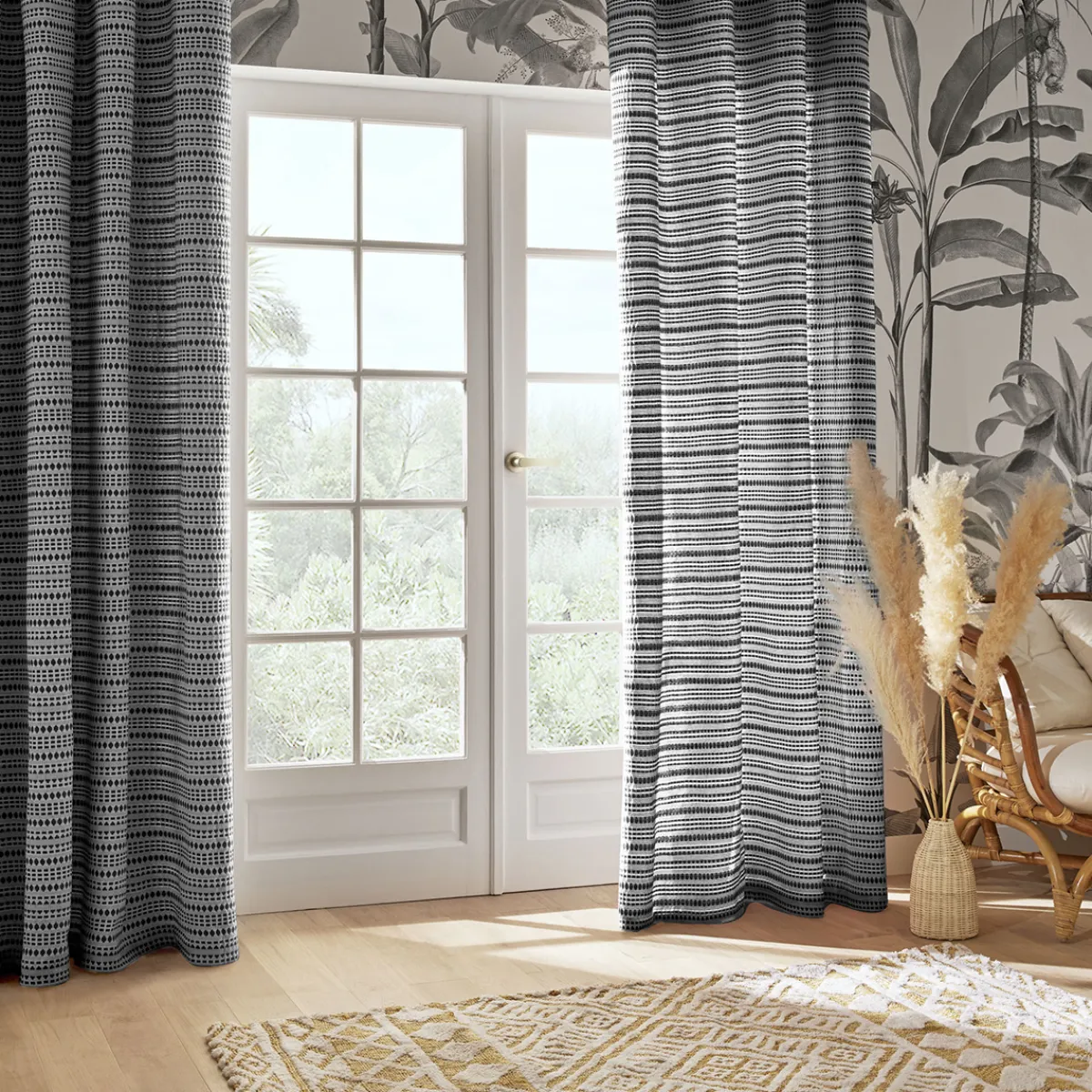 Rideau jacquard "Micah"*ATMOSPHERA New