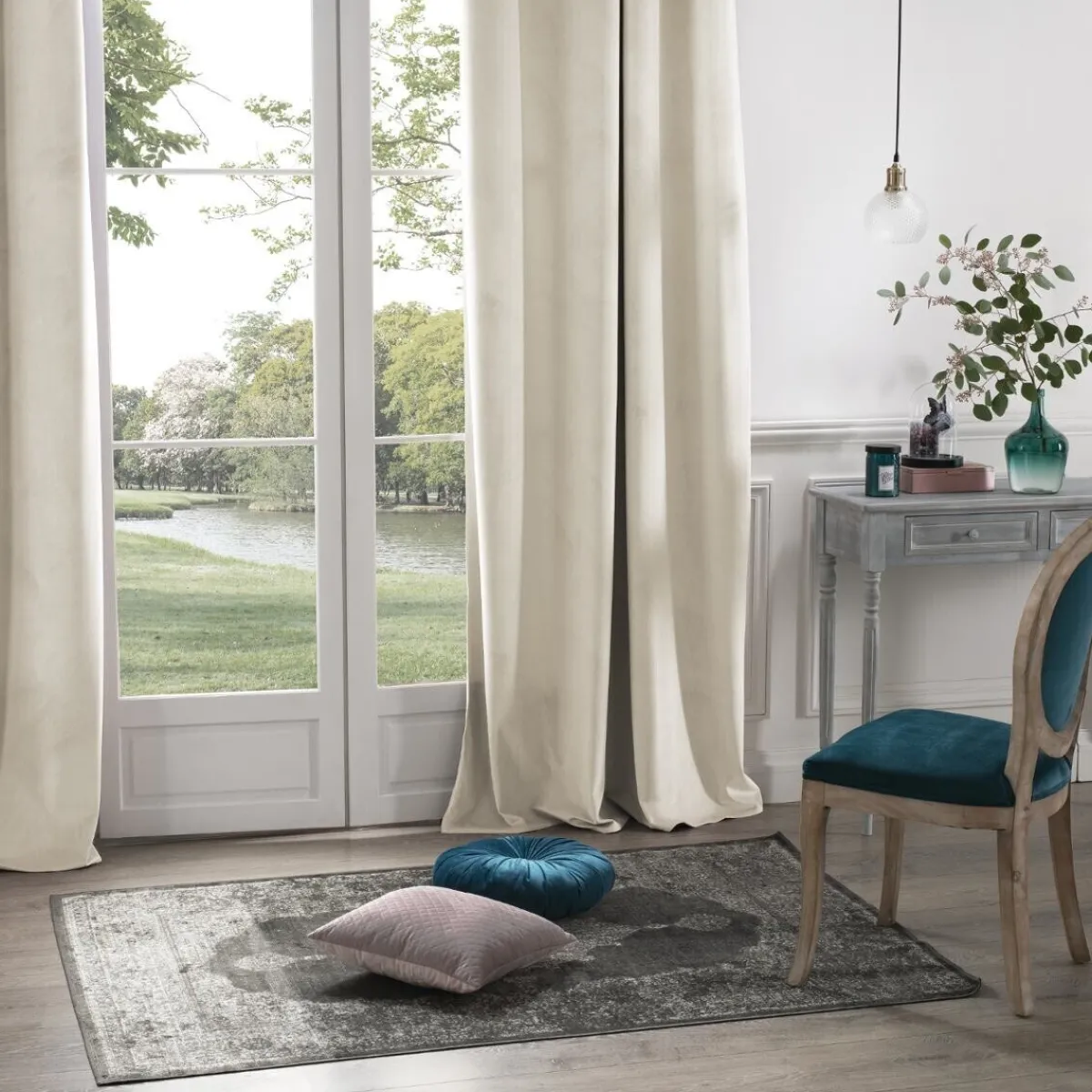 Rideau occultant "Dolce" velours*ATMOSPHERA Discount