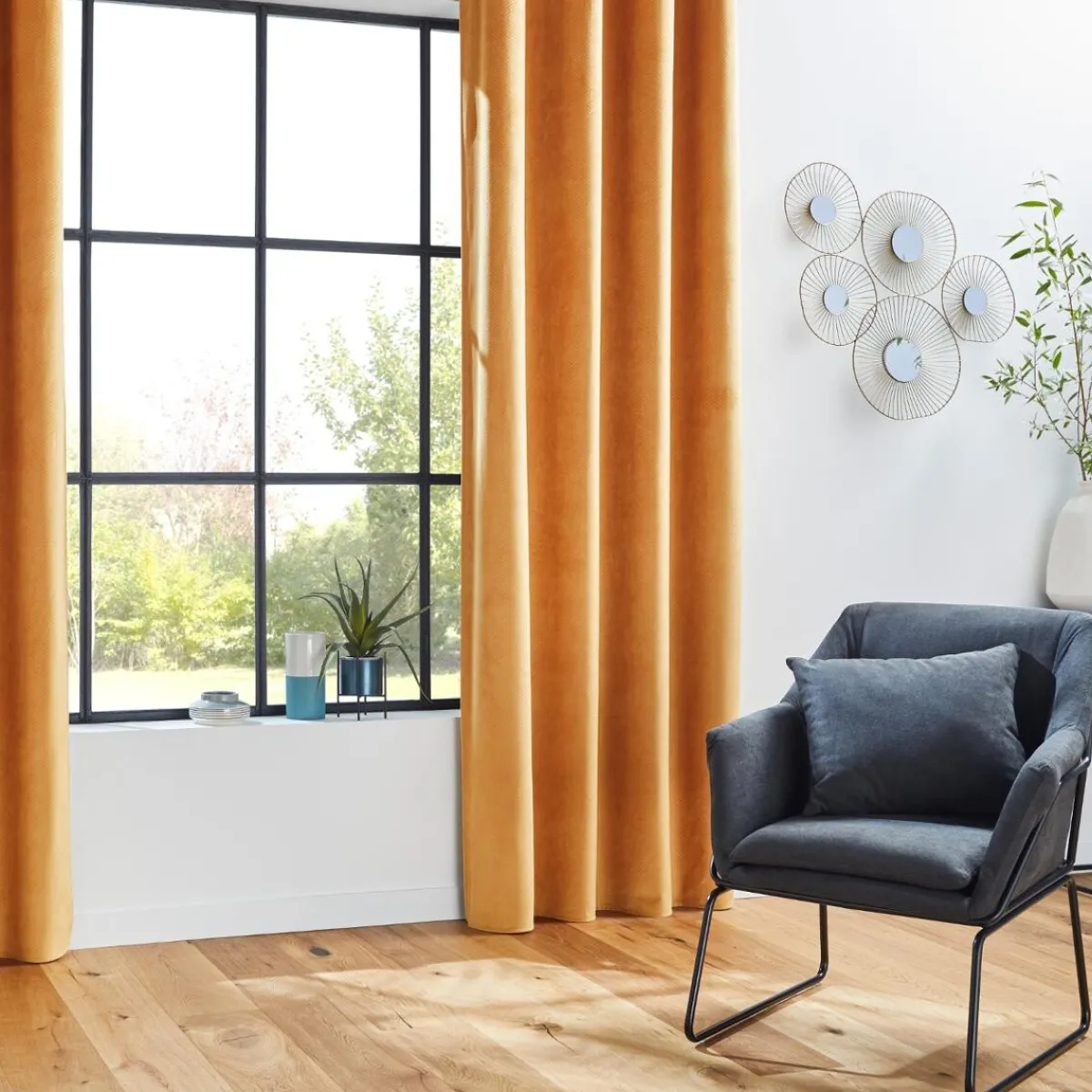 Rideau occultant "Otto" velours*ATMOSPHERA