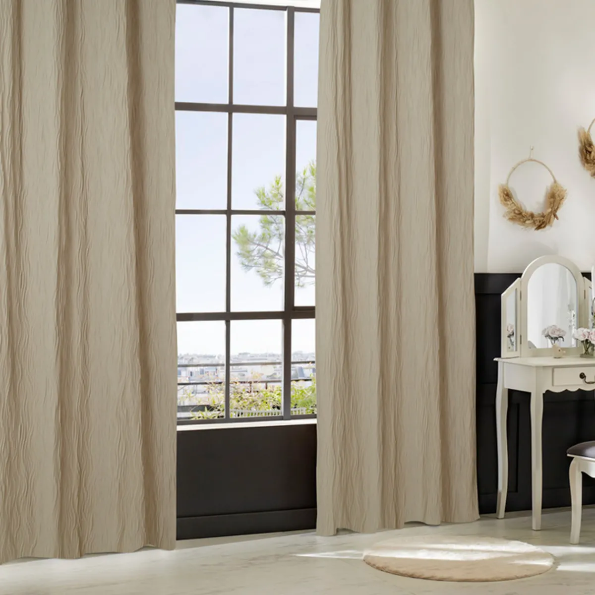 Rideau plissé "Maely"*ATMOSPHERA