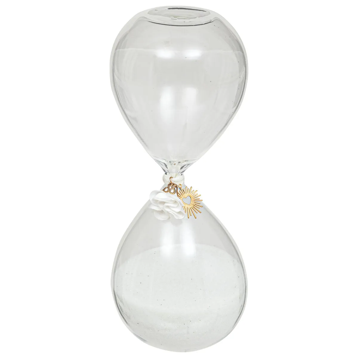 Sablier en verre "Floral"*ATMOSPHERA Hot