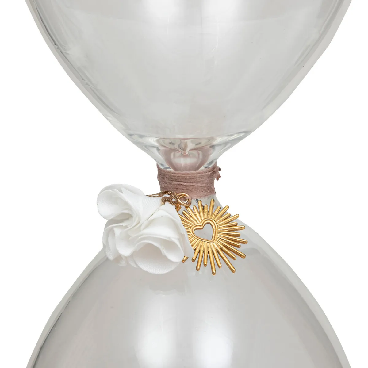 Sablier en verre "Floral"*ATMOSPHERA Hot