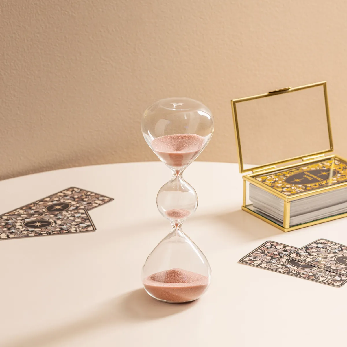 Sablier en verre "Wavy bliss"*ATMOSPHERA Online