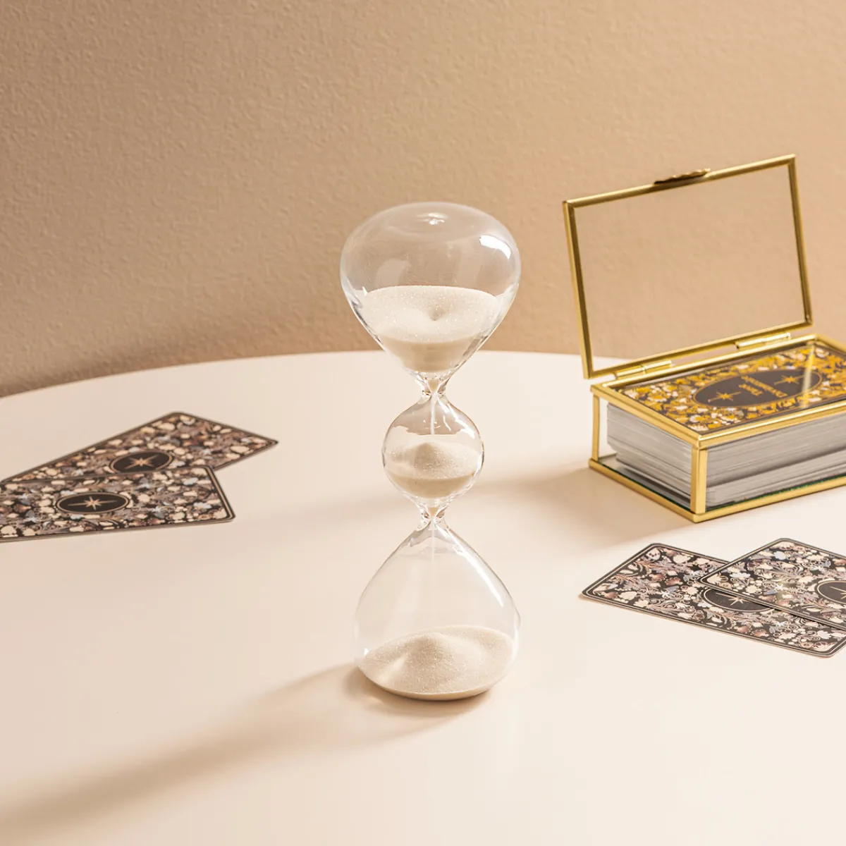 Sablier en verre "Wavy bliss"*ATMOSPHERA Online