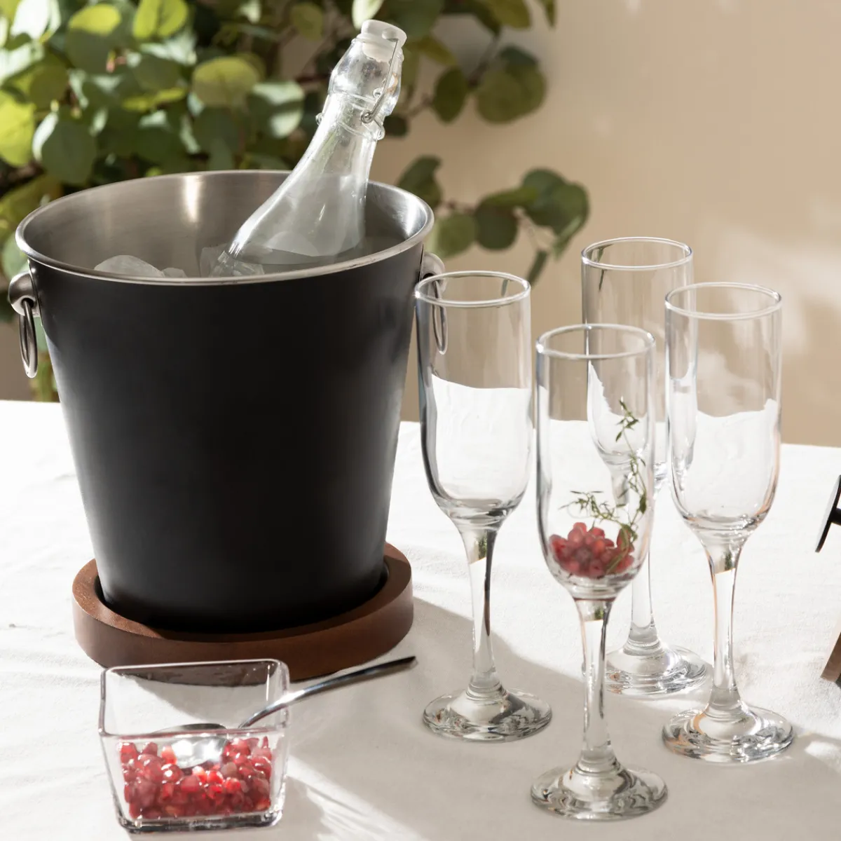 Seau à champagne "Le café bordelais"*ATMOSPHERA Best