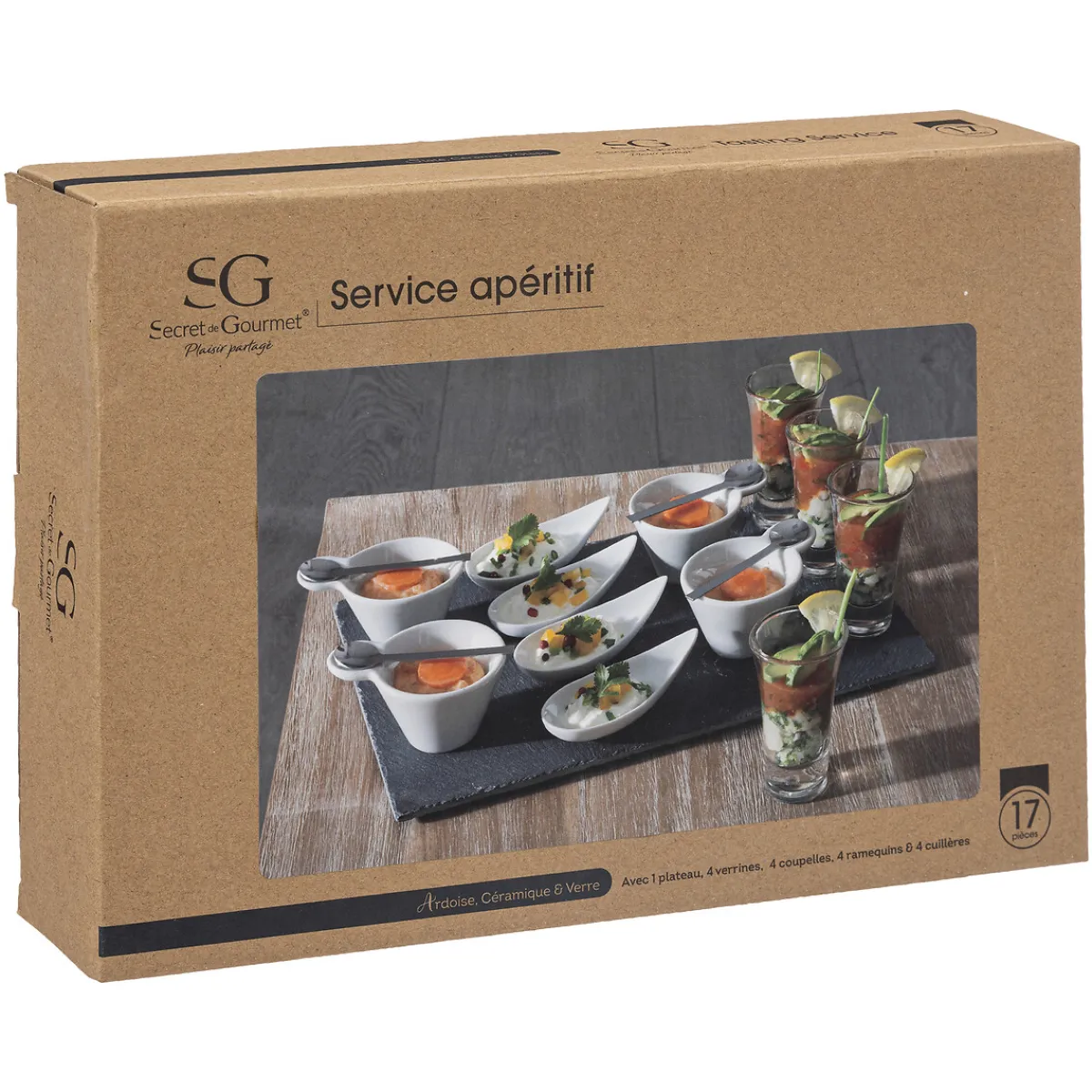 Service apéritif 17 pièces*ATMOSPHERA New