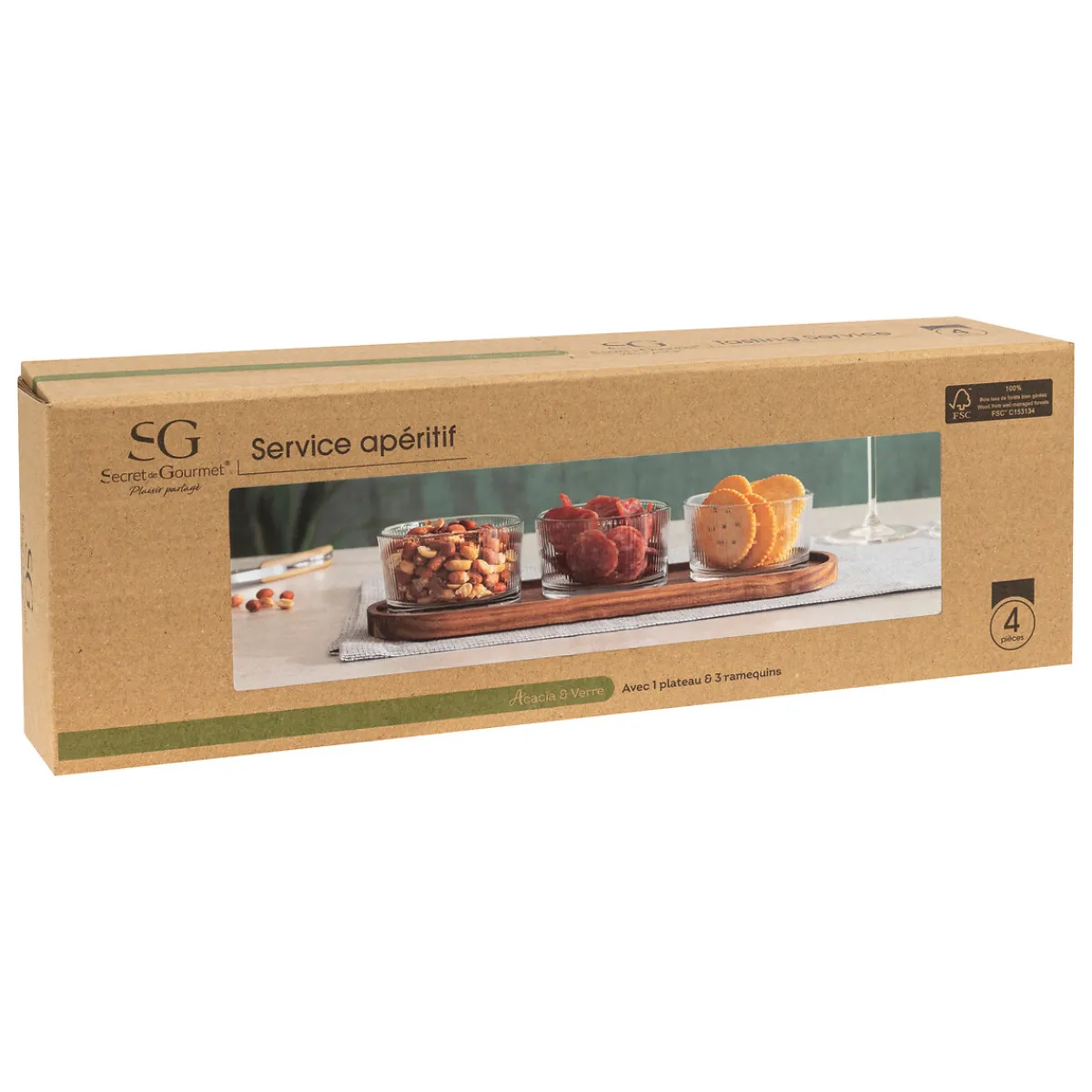 Service apéritif 4 pièces "Le café bordelais"*ATMOSPHERA Hot