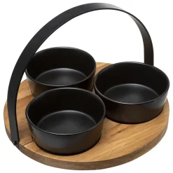 Service apéritif 4 pièces "Wild forest"*ATMOSPHERA Clearance