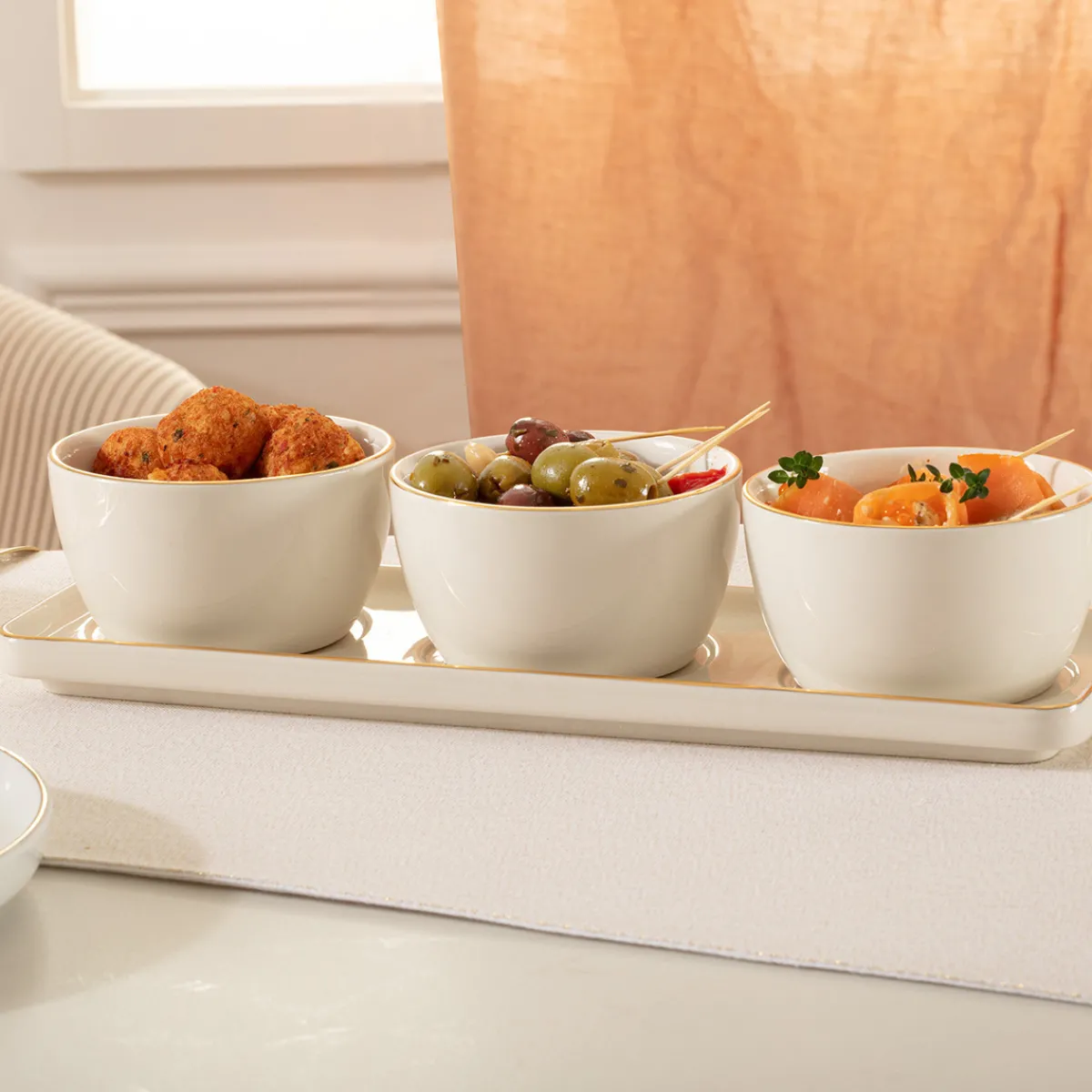 Set apéritif 4 pièces "Arya"*ATMOSPHERA Outlet