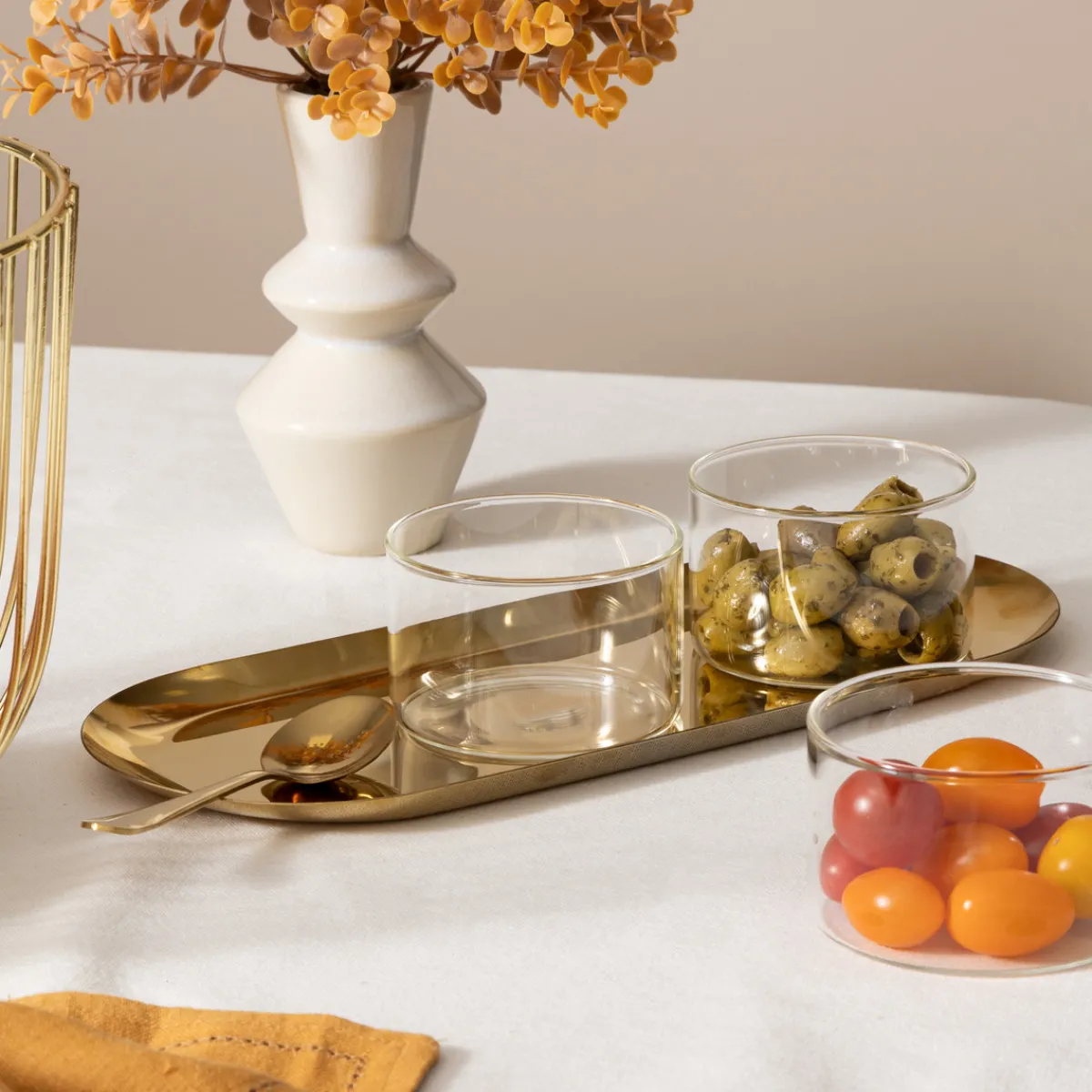 Set apéritif 4 pièces "Automne"*ATMOSPHERA Outlet