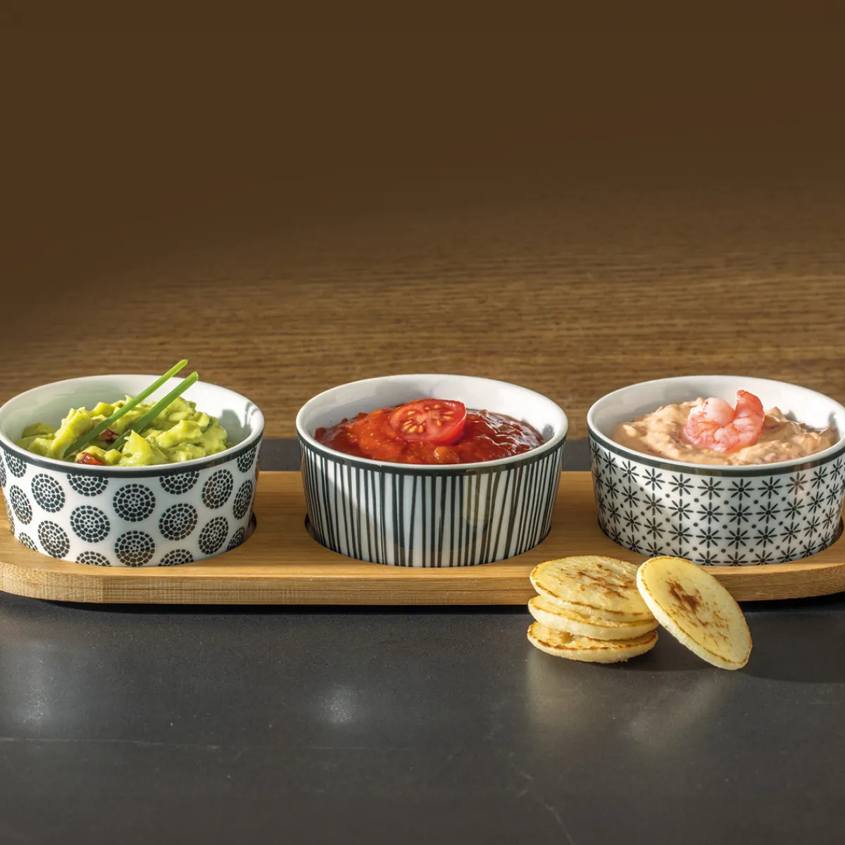 Set apéritif 4 pièces "Bohemia"*ATMOSPHERA Best