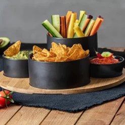 Set apéritif 5 pièces "Modern wood"*ATMOSPHERA Outlet