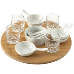 Set apéritif tournant 14 pièces*ATMOSPHERA Clearance