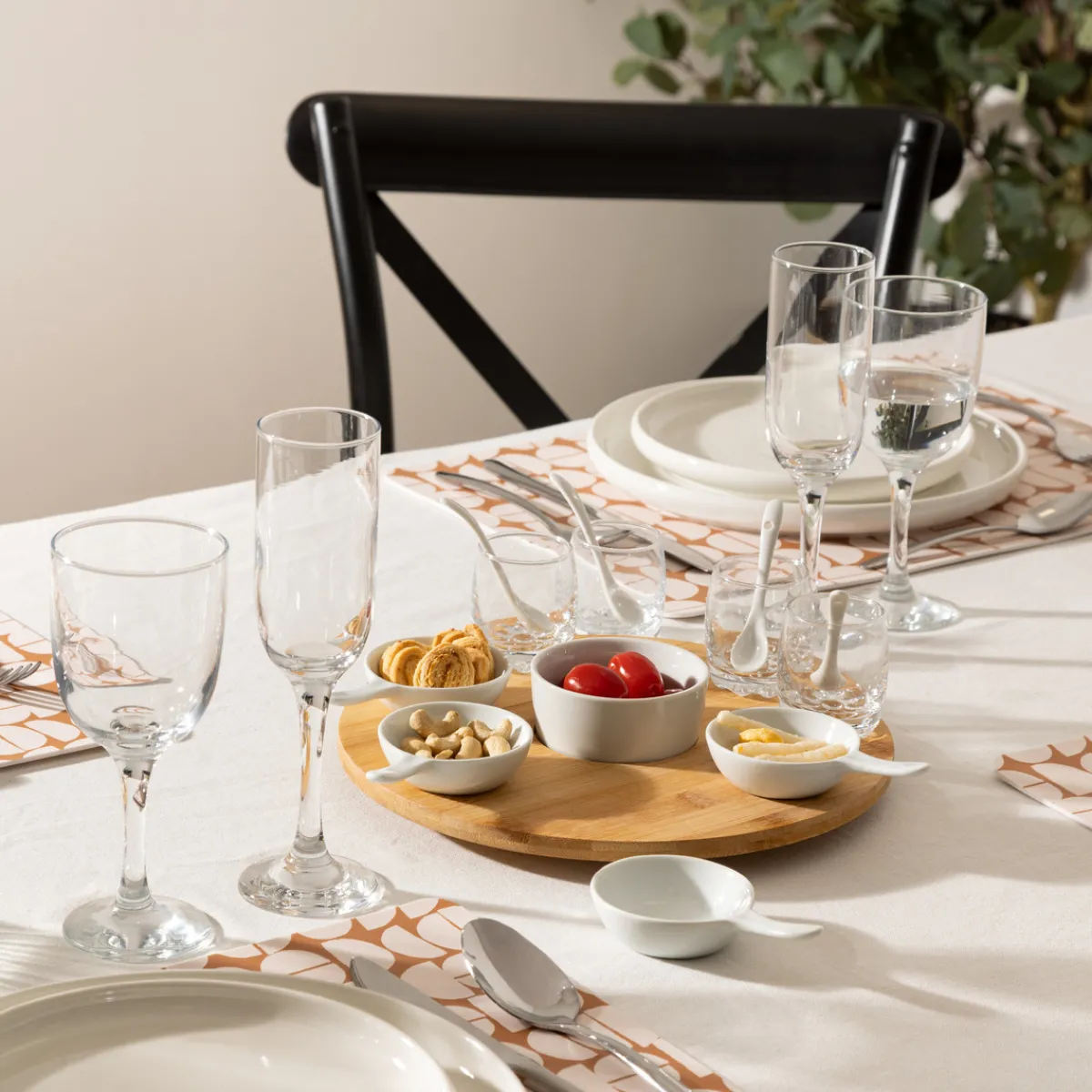 Set apéritif tournant 14 pièces*ATMOSPHERA Clearance