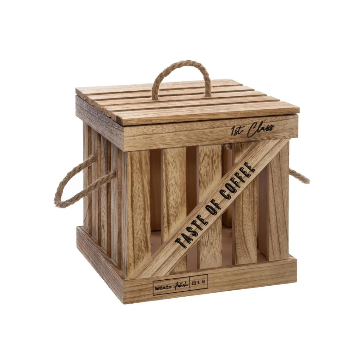 Set de 3 boîtes cagettes "Colonial"*ATMOSPHERA New