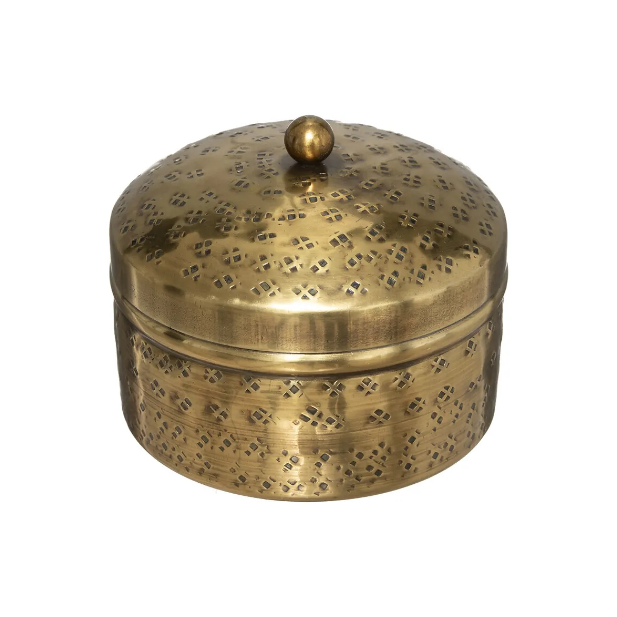 Set de 2 boîtes "Oasis", métal*ATMOSPHERA Online