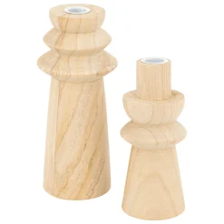 Set de 2 bougeoirs "Uma"*ATMOSPHERA Discount