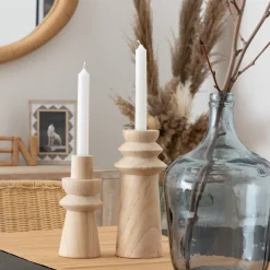 Set de 2 bougeoirs "Uma"*ATMOSPHERA Discount