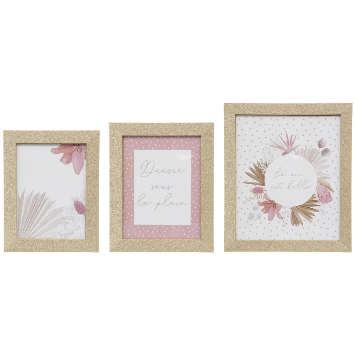 Set de 3 cadres photos enfant*ATMOSPHERA Best