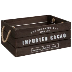 Set de 3 cagettes bois "Denys"*ATMOSPHERA Outlet