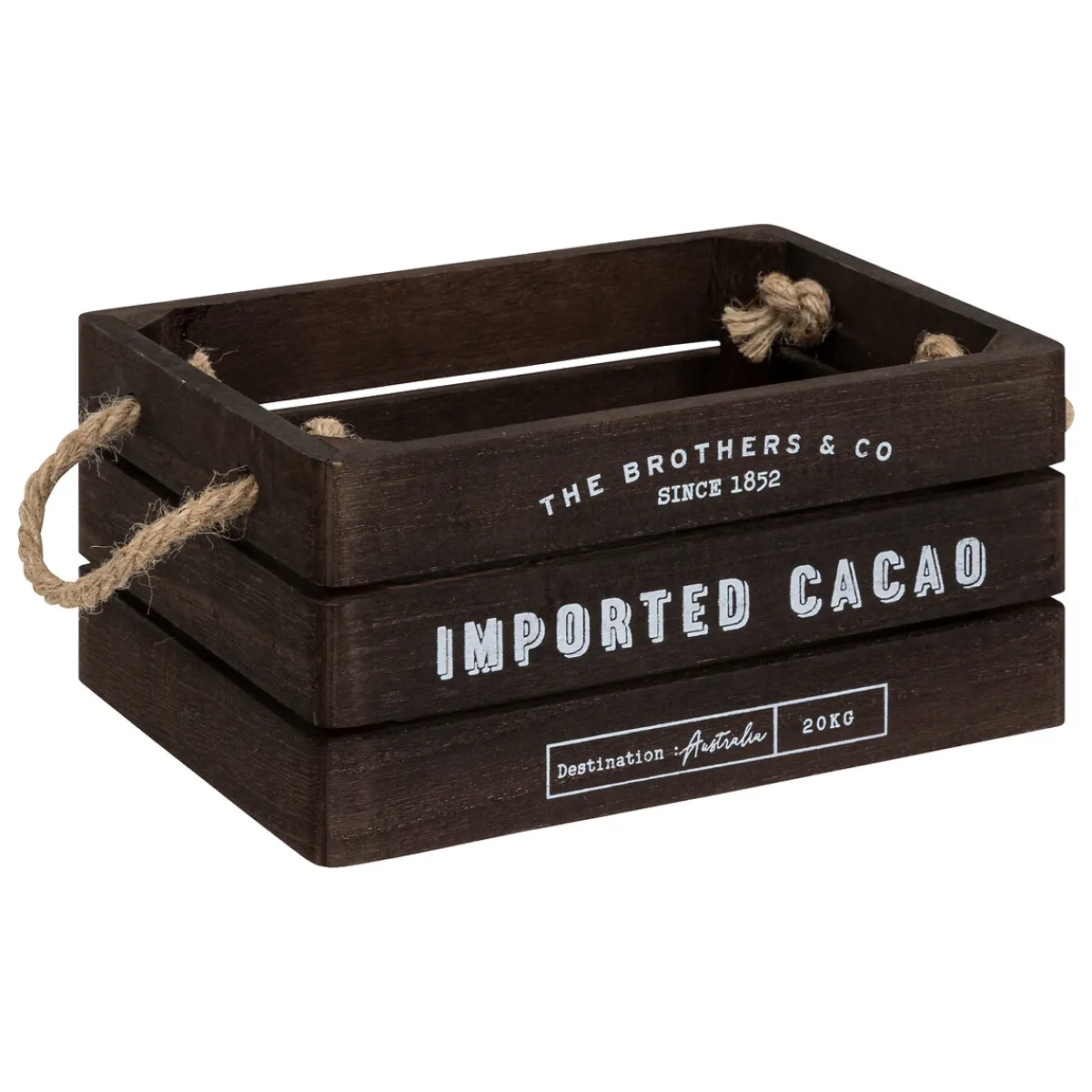 Set de 3 cagettes bois "Denys"*ATMOSPHERA Outlet