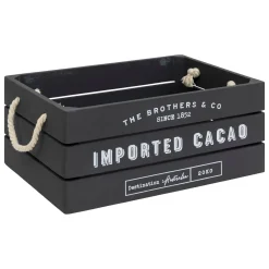 Set de 3 cagettes bois "Denys"*ATMOSPHERA Hot