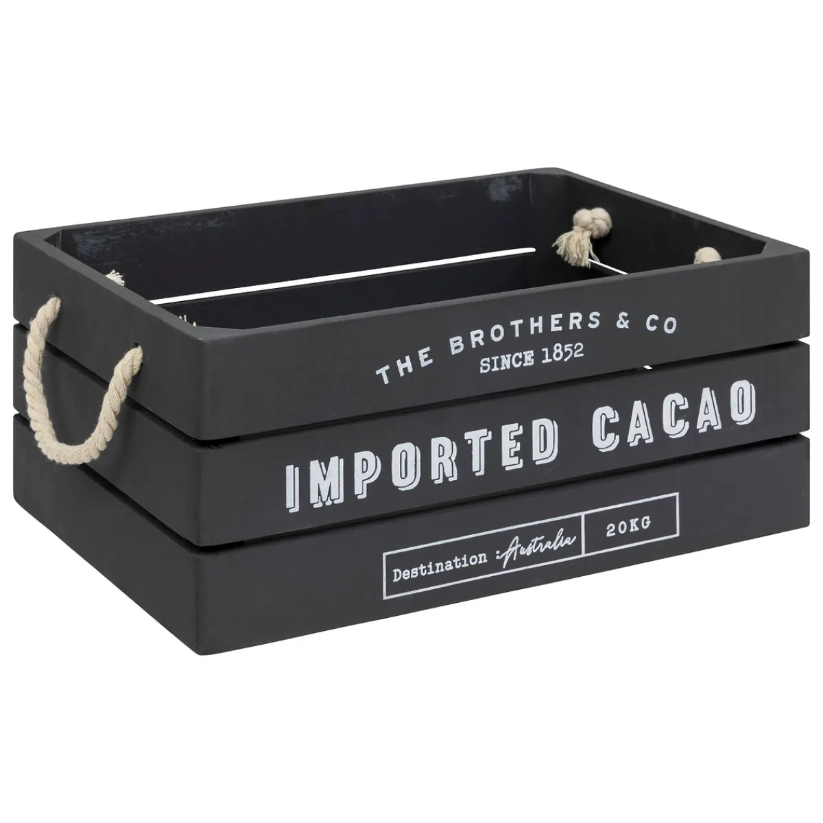 Set de 3 cagettes bois "Denys"*ATMOSPHERA Hot