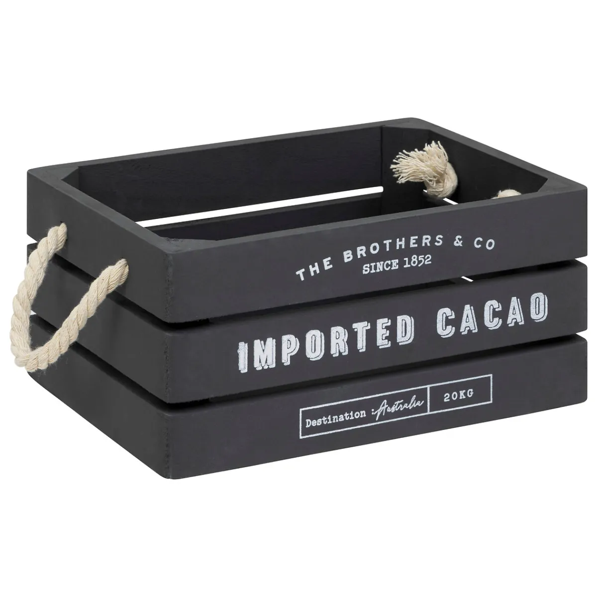 Set de 3 cagettes bois "Denys"*ATMOSPHERA Hot