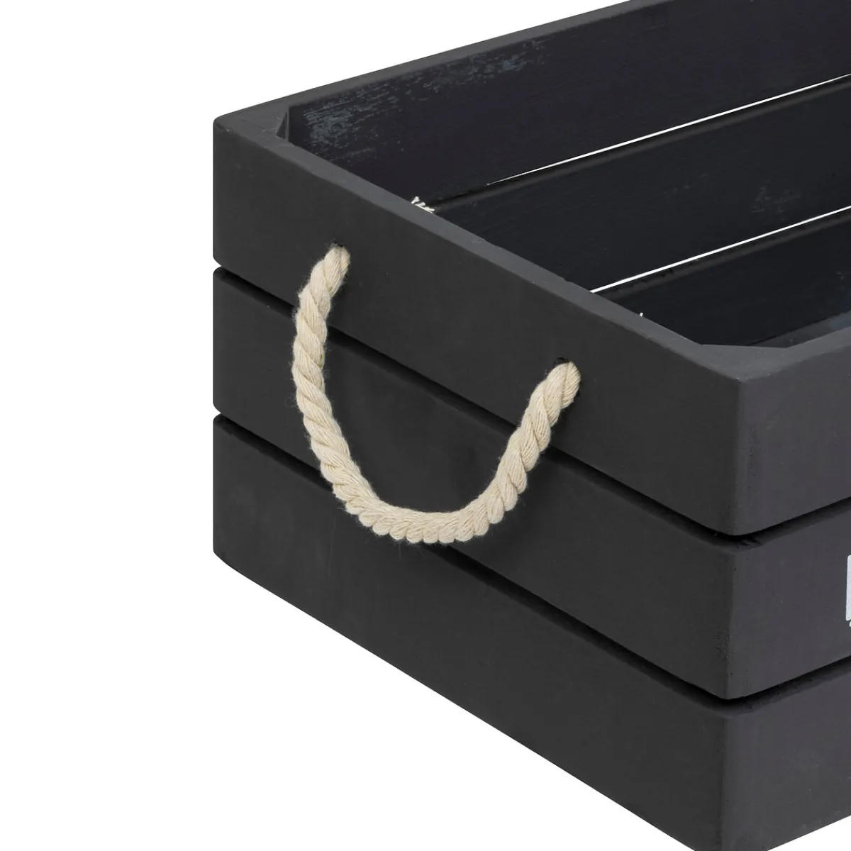 Set de 3 cagettes bois "Denys"*ATMOSPHERA Hot