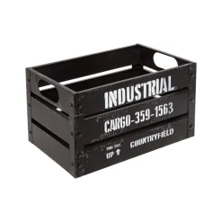 Set de 3 cagettes "Indus" métal*ATMOSPHERA Sale