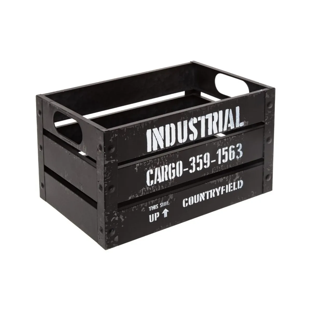 Set de 3 cagettes "Indus" métal*ATMOSPHERA Sale