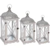Set de 3 lanternes "Cut"*ATMOSPHERA Hot