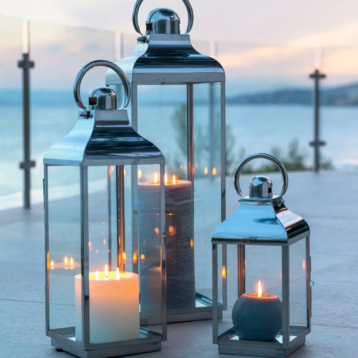 Set de 3 lanternes extérieur/intérieur*ATMOSPHERA Online