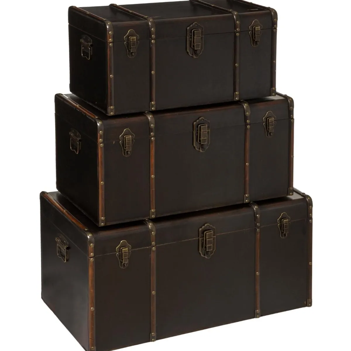 Set de 3 malles "British flower"*ATMOSPHERA Discount