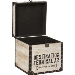 Set de 3 malles carrées