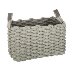 Set de 3 paniers à anses rectangulaires 