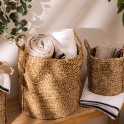 Set de 3 paniers à anses ronds*ATMOSPHERA Online