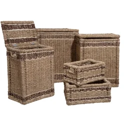 Set de 5 paniers rectangulaires*ATMOSPHERA New