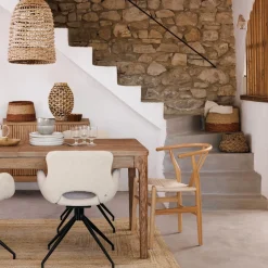 Set de 2 paniers ronds "Lena"*ATMOSPHERA