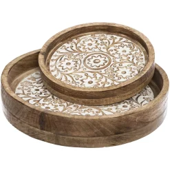 Set de 2 plateaux "Ritual"*ATMOSPHERA Discount