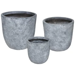 Set de 3 pots, métal*ATMOSPHERA Online