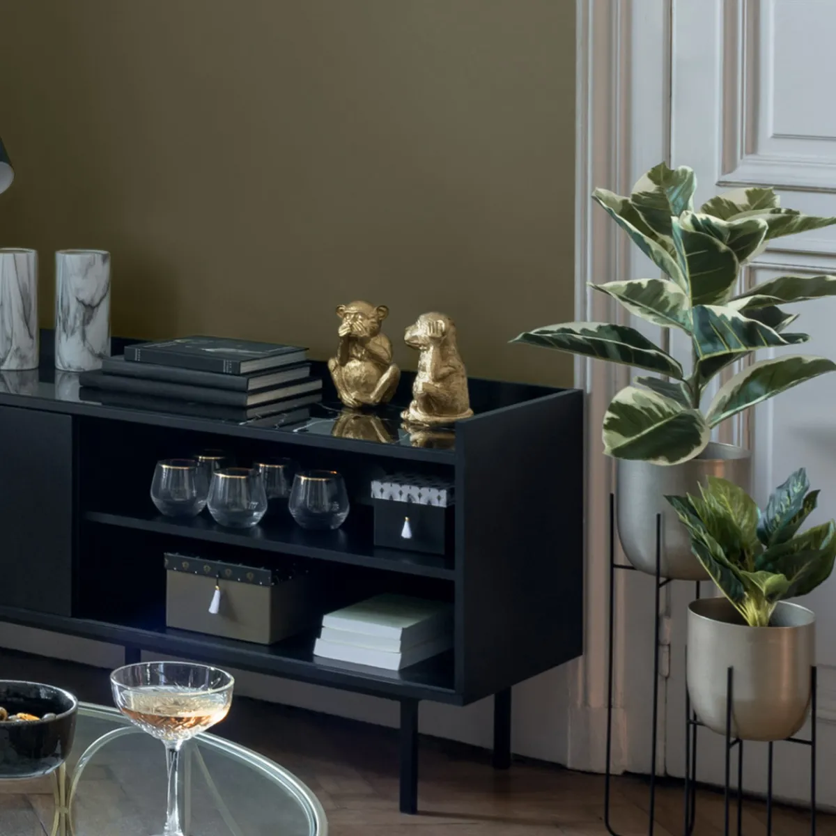 Set de 3 statuettes "Singes sagesse"*ATMOSPHERA Online