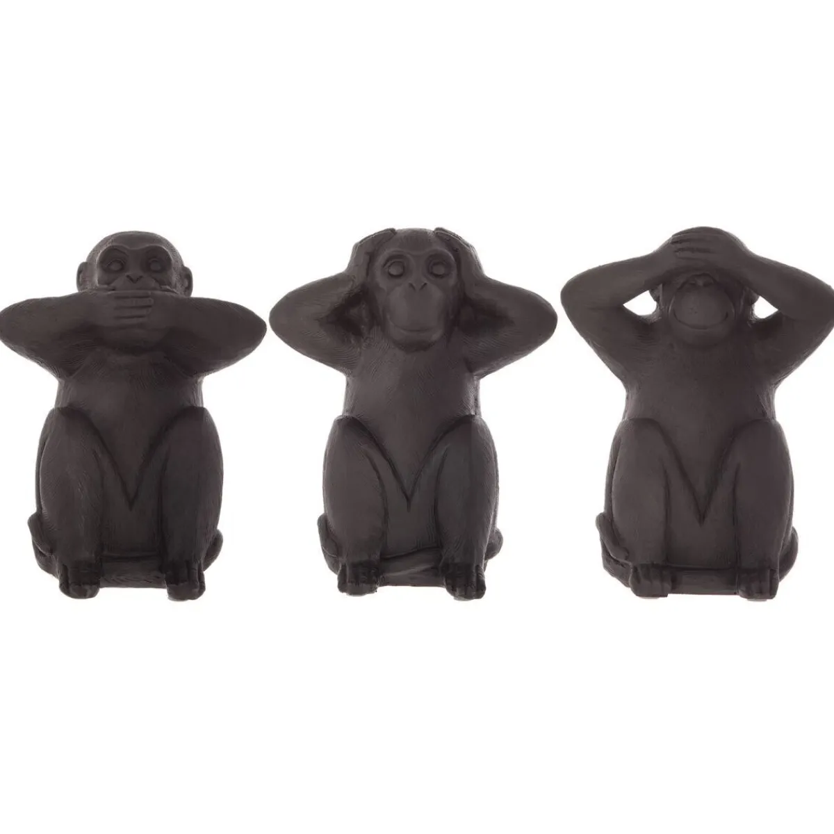 Set de 3 statuettes "Singes sagesse"*ATMOSPHERA New
